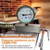 THINKWORK Grease Gun Coupler, 90° Degree Grease Gun Tips, Strong