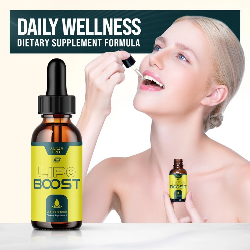 Lipo Boost (5 Pack) Lipo Boost Liquid Drops – LipoBoost