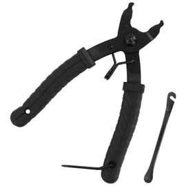 1 piece black chain lock pliers, chain pliers, bicycle pliers chain tools with tyre lever, bicycle link pliers, chain link pliers, bicycle chains, for road bike, sports bike, bicycle, mountain bike