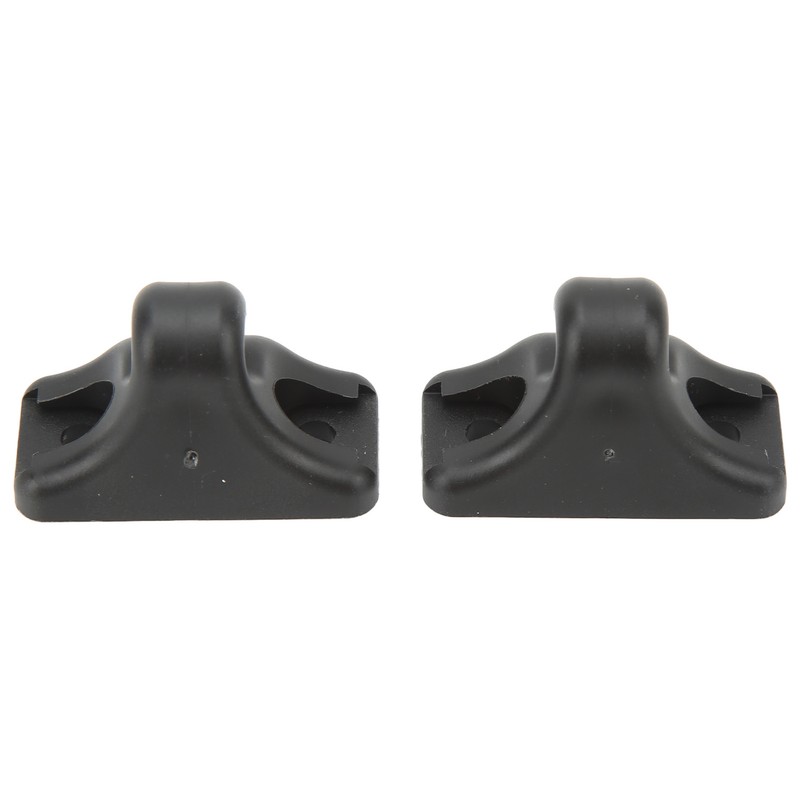 2PCS Sun Visor Mount Bracket Clip 94473143900 Black Compact Structure