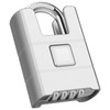 Large Heavy Duty Combination Padlock, [Wraped Beam Cut Resistance] Diyife