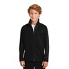 SPORT-TEK Youth Tricot Track Jacket, True Royal/White, X-Small