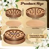 2 Sets of Wooden Communion Tray with Lid for Churches
