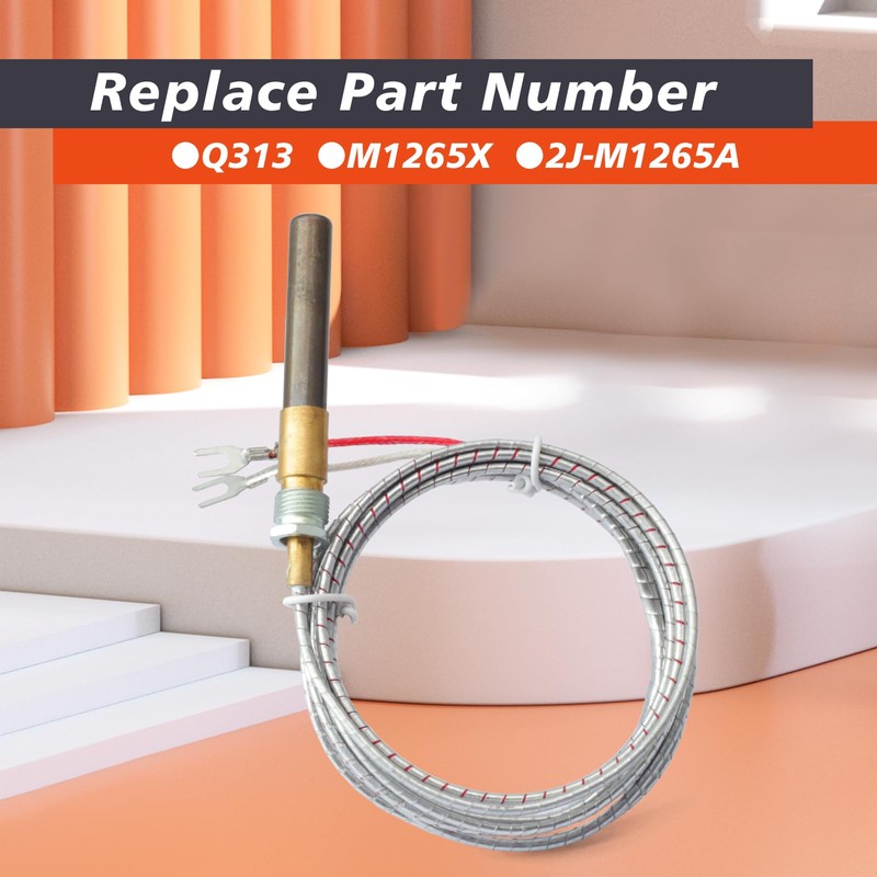 Q313 M1265X 2J-M1265A Thermopile with Armoured Cable Compatible with Pizza