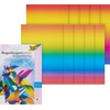 Rainbow Coloured Cardboard, 200 g/m², 22 x 32 cm, 10