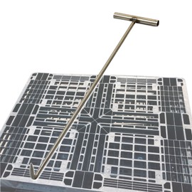 FUSARIVER Palette Hook, 900 Hanging Rod, Stainless Steel, SUS304, Diameter 0.4 inches (10 mm), Length 34.6 inches (880 mm)