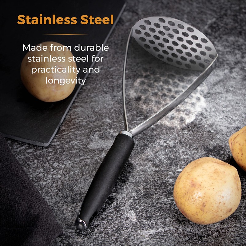 Tower T832191 Precision Plus Masher with Softtex Handle and Hanging