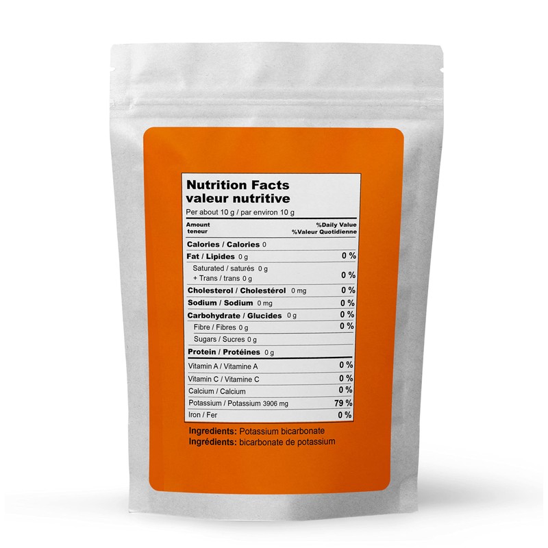 Potassium Bicarbonate (1lb) | Packed in Canada| Leavening Agent; Acid