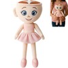 FUFUFA Ballerina Cappuccina Brainrot Plush Toy Doll