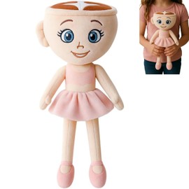 FUFUFA Ballerina Cappuccina Brainrot Plush Toy Doll