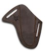 ADAM KNIVES Leather Knife Sheath For Belt - Slanted Pancake