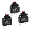 sourcingmap Thermal Circuit Breaker 20 Amp Push Button Reset Overload