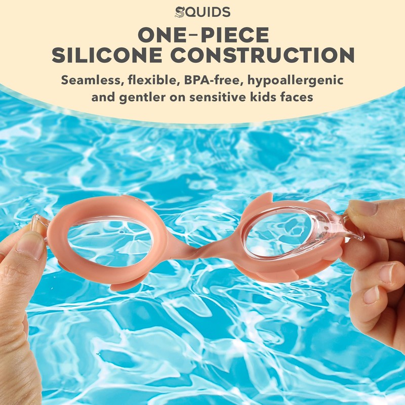 Squids Kids Swim Goggles (Reef Aqua)