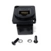 Cat6 RJ45 D-Series Chassis Mount Insert, IDC Punch Down Style