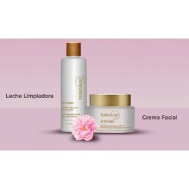 Set De Leche Limpiadora +crema Facial Piel Sensible Terramar