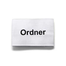 Sportacular Gear Folder Armband Sets (5 or 10 Pieces) with Velcro Fastening, White, Individually Adjustable, Folder Armband (10)