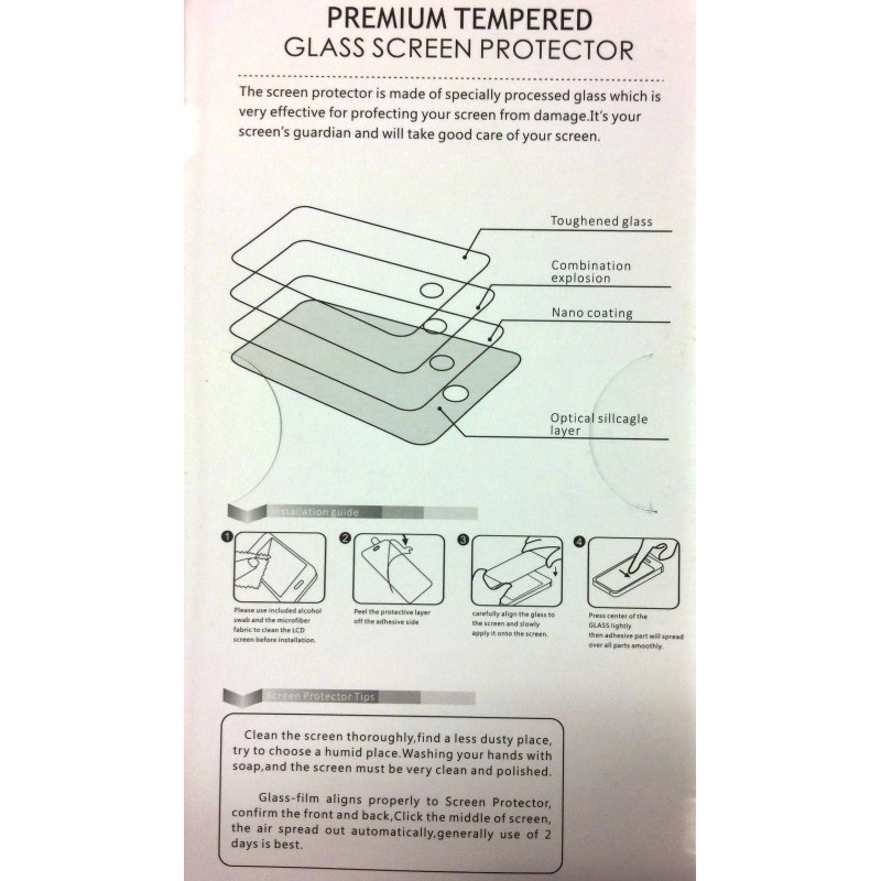 CrypTech Tempered Glass screen protector 2 pack
