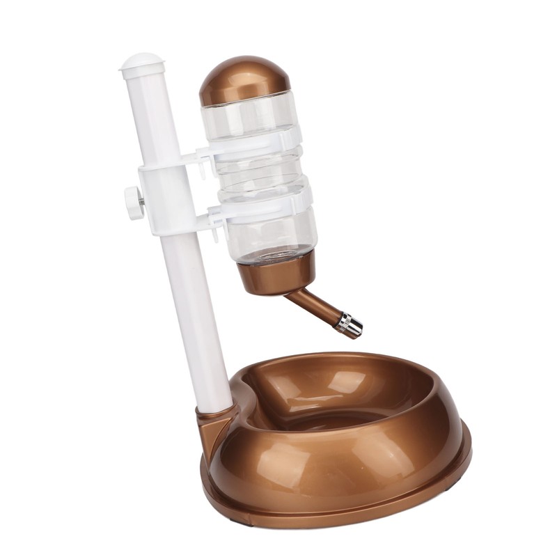 Pet Standing Water Dispenser Bowl Height Adjustable Multifunction Dog Automatic