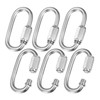 M METERXITY 6-Pack Quick Chain Link Connector, M6 1/4 304