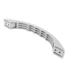 Trolley handle caravan 248 mm handle plastic with cover caps,