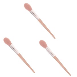 Beavorty 3pcs Makeup Brush Handle Women's Face Powder Makeup Brush for Powder Makeup Large Powder Brush Cosmetics Tools