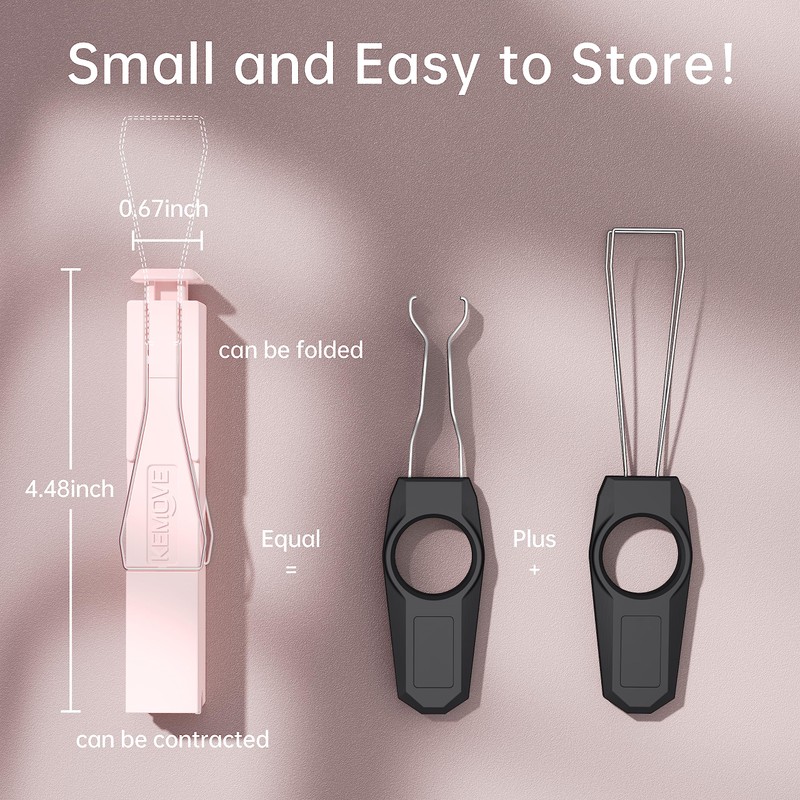 KEMOVE P10 Key Cap Remover, 2-in-1, 304 Stainless Steel, Key