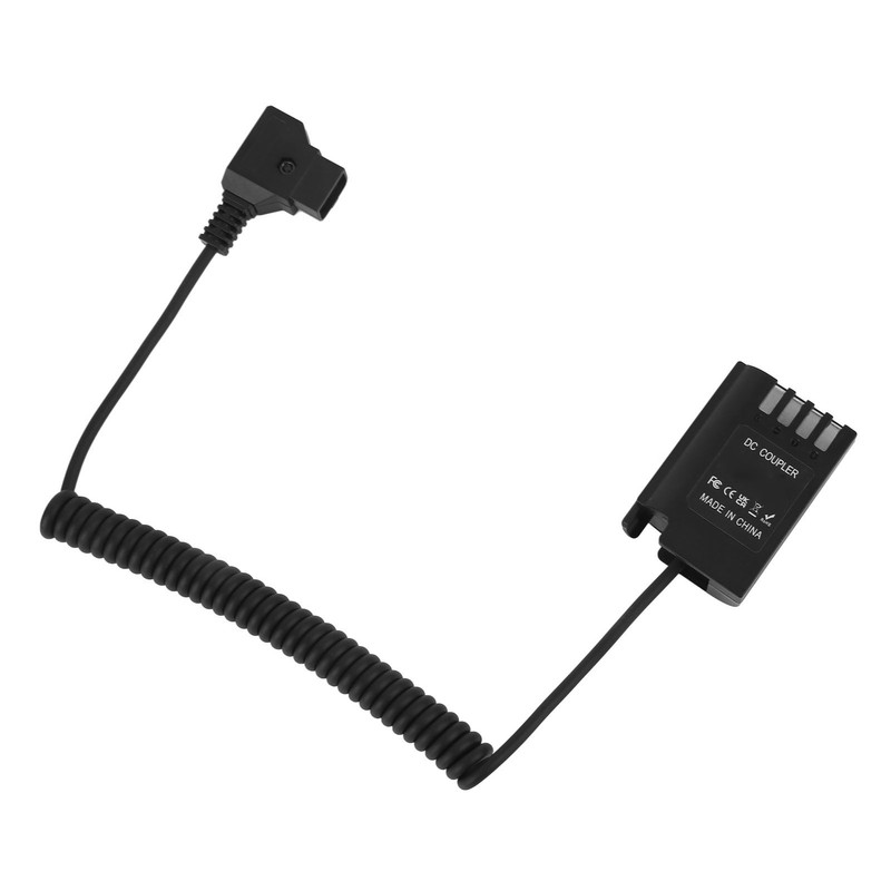 D Tap to DMW DCC17 Dummy Battery Coiled Cable DMW