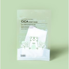 Unidream Mall Mask Sheet Ten Zero Solution Calming Cica Sheet Mask 25ml x 10 sheets (centella extract calming care) / 텐제로 솔루션 카밍 시카 시트 마스크 25ml x 10매입 (병풀추출물 카밍케어)