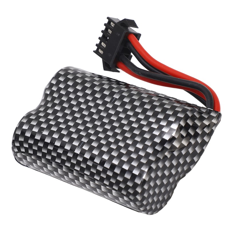 RC Lithium Battery 7.4V 1200mAh 8.88Wh with SM‑5P Plug Long
