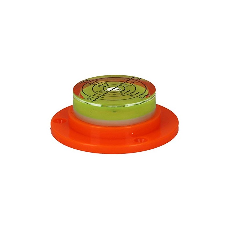 50mm Bull Eye Level Spirit Bubble Orbit Surface 0-6 Degree