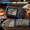 Handheld Digital Microscope for Coin Collecting – 2.4-Inch IPS Screen