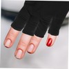 Mikinona 2 Pairs UV Protection Gloves for Gel Nails Manicure