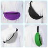 PATIKIL 80s Riñonera para Mujer, 2 Paquete Ajustable Riñonera Bolso