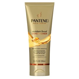 Pantene Gold Series Conditioner Moisture Boost 11.1 Ounce Tube (330ml) (2 Pack)