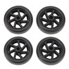 4Pcs Luggage Wheel Suitcase Wheels Universal Wheel Caster Wheel PVC