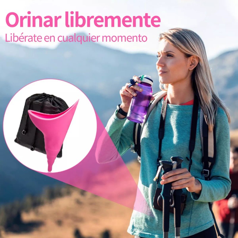 Liyusheng Urinal Femenino Portatil Embudo Orinar Mujer