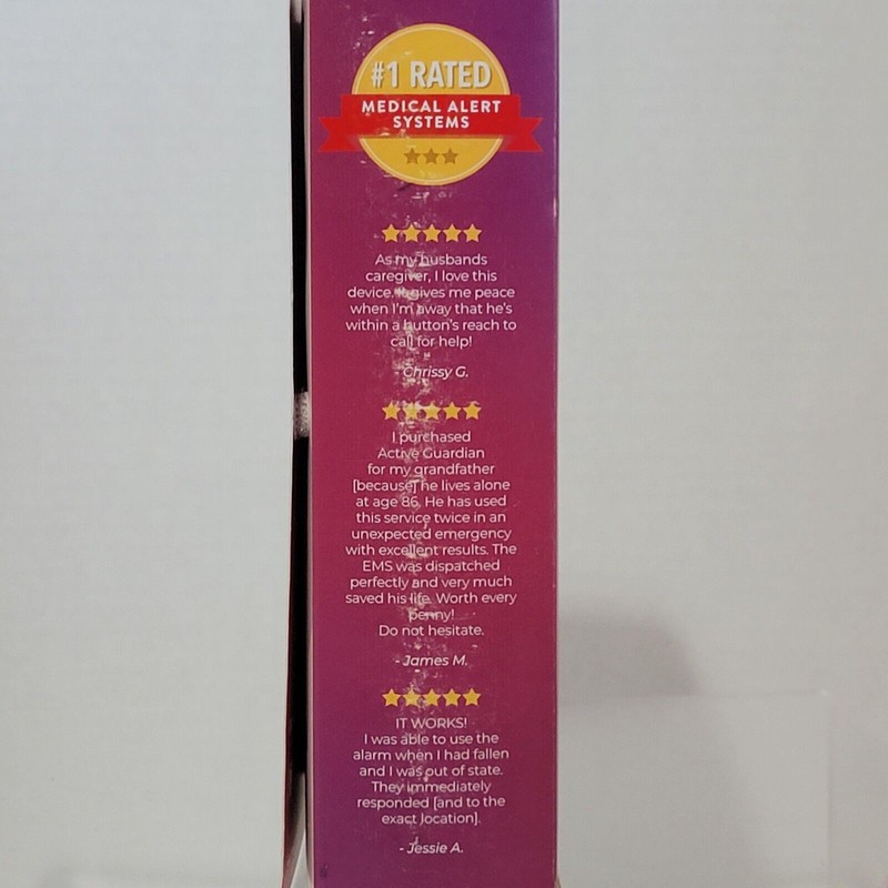 Medical Guardian Active Guardian Mobile Alert System with GPS New