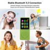 128GB MP3 Player with Bluetooth 5.2, Portable Green Music Player
