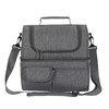 Dual Compartment Insulated Cooler Bag Waterproof Leakproof Lunch Bag Box