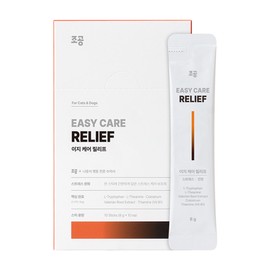 Tribute pet easy care stick nutritional supplement, 8g, stress relief, stability and concentration management, 10 pcs / 조공 반려동물 이지 케어 스틱 영양제, 8g, 스트레스완화안정집중력관리, 10개