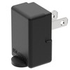 Right Angle Adapter, Plugrand 2-Prong 90 Degree Downward Angled AC