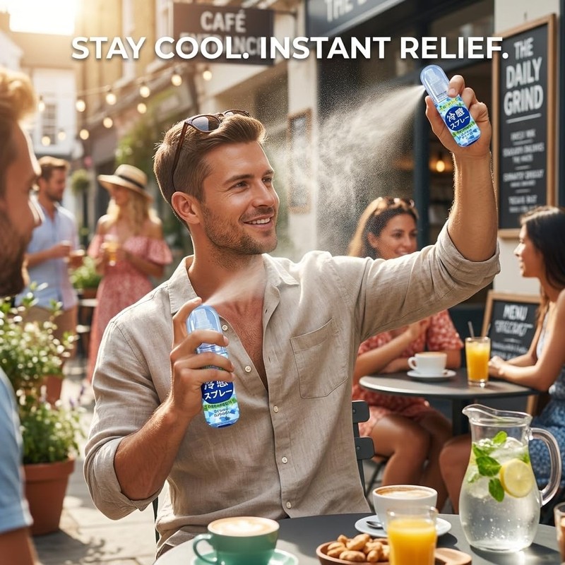 2Pcs Cooling Spray - Cooling Spray for Hot Weather