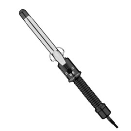 CONAIR Instant Heat 3/4-Inch Curling Iron for Short & Medium Hair, Portable Barrel Curling Iron for Hair Styling with Dual Voltage for Worldwide Travel, Black