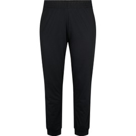 Zizzi LADIES PLUS SIZE NIGHT PANTS COTTON POCKETS SIZE 42-6, black