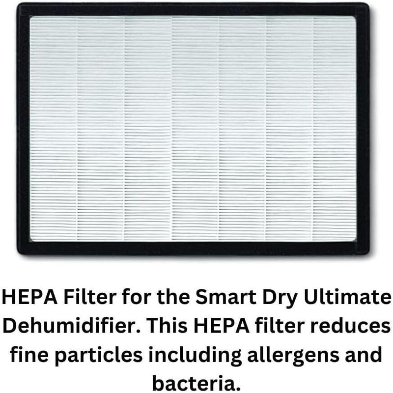 [2 Pack] iDeer life HEPA filter LAD500 - Compatible with