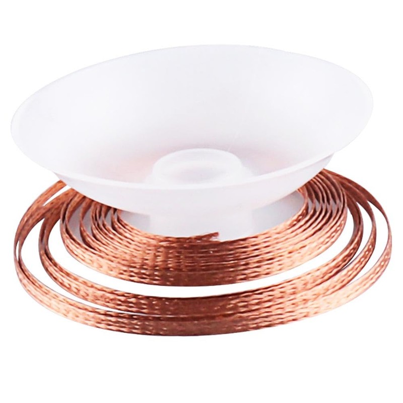 Solder Wick, Desoldering Wick with Flux No-Clean Electronic Desoldering Copper