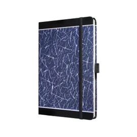 Sigel CO521 Notizbuch, Design Attitude, ca. A5, liniert, Hardcover, lila-schwarz, CONCEPTUM