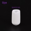 DMiotech 200 Pack 5/16" ID White Screw Thread Protectors Rubber