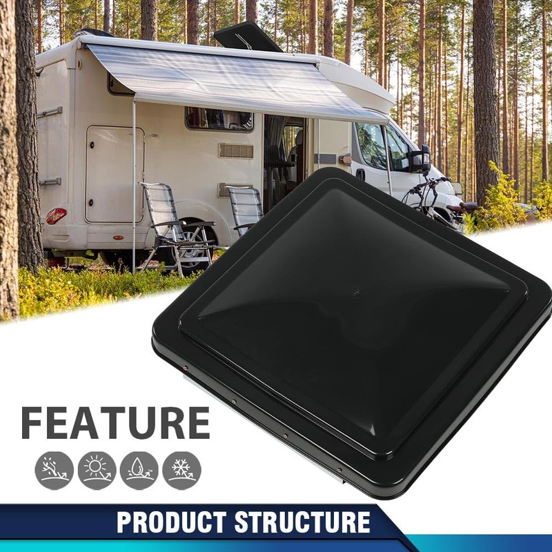 PIT66 New 14" x 14" Replacement Roof Vent Cover Camper