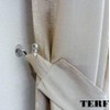 TERF® Traditional Type Polished Chrome Curtain Drapery Hold Back Tie